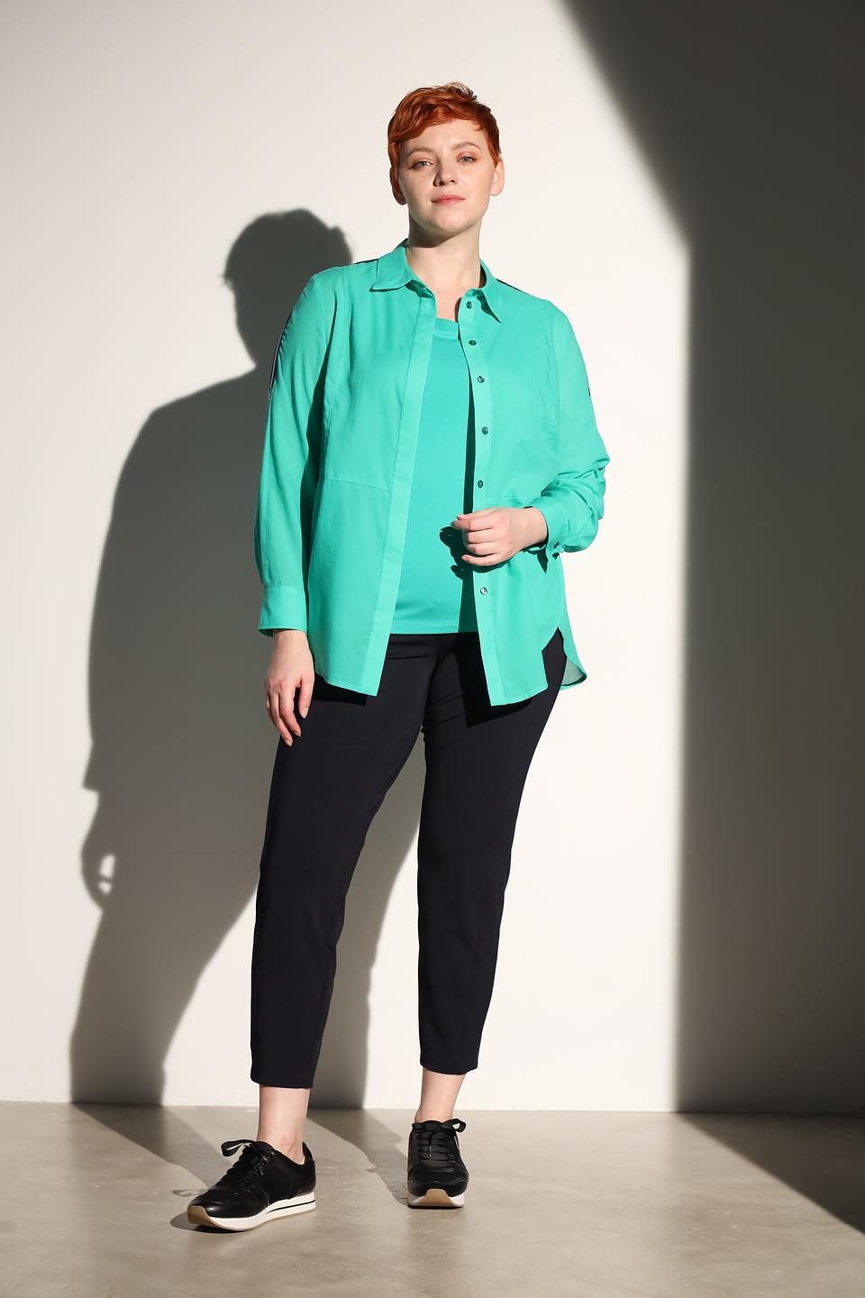 Топ Tuzzi бирюзовый