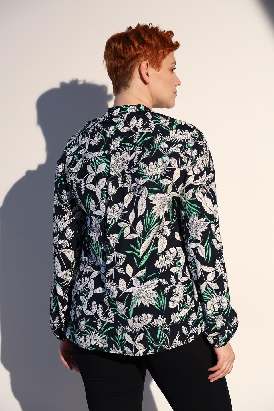 Блуза Frank Walder с цветочным принтом
