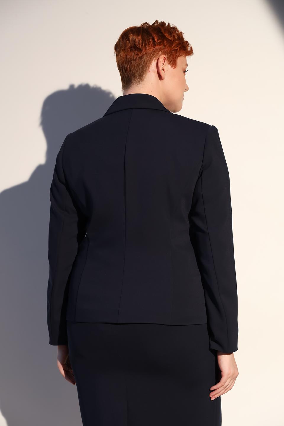 Жакет Frank Walder приталенный тёмно-синий