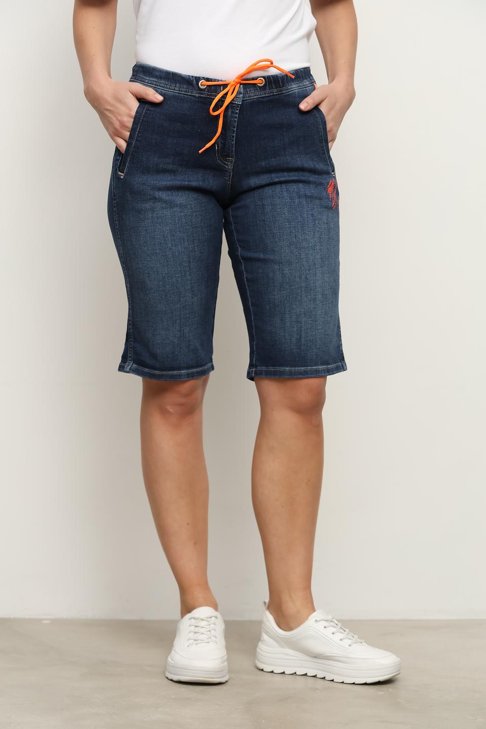 Шорты Ppep. джинсовые с вышивкой