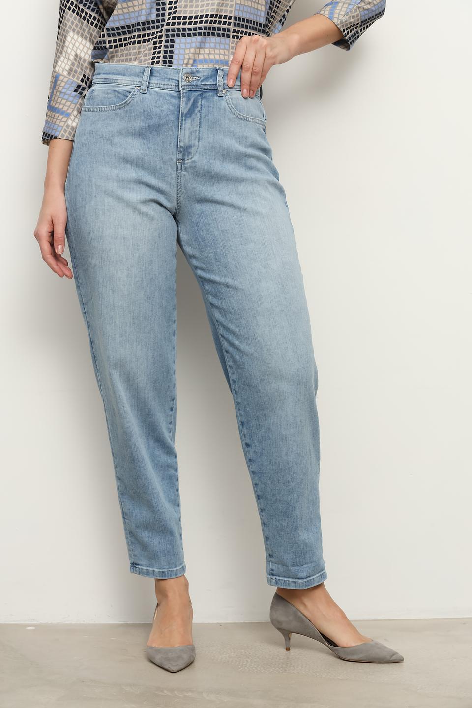 Джинсы Angels mom fit голубые