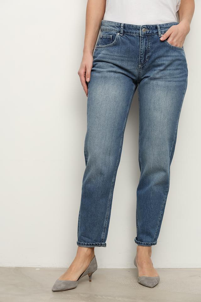 Джинсы Angels mom fit голубые