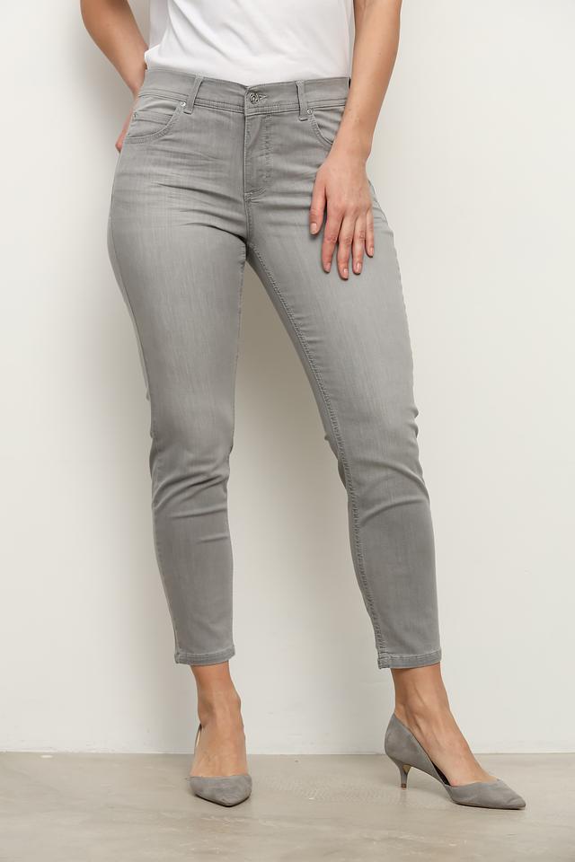 Джинсы Angels серые слим