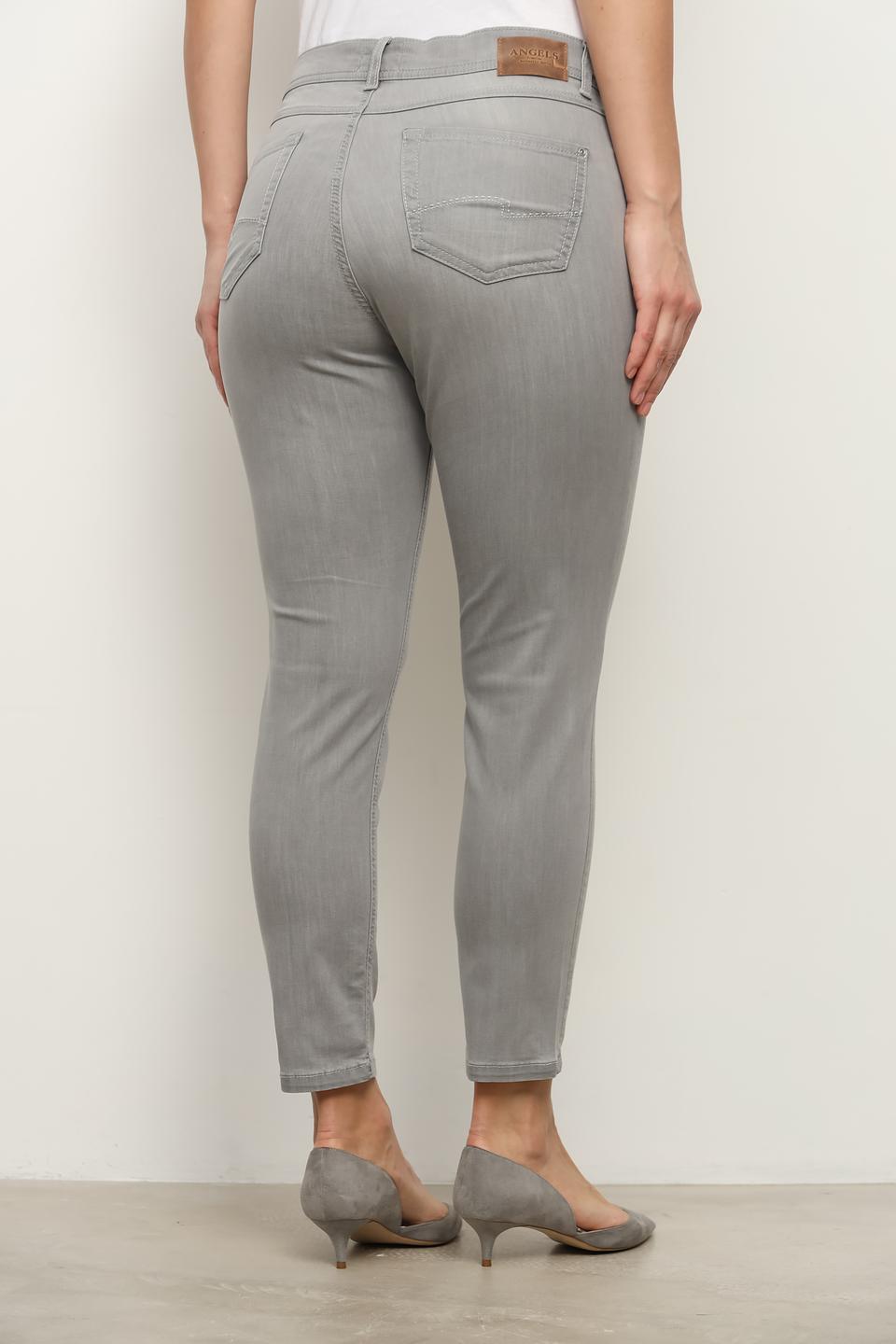 Джинсы Angels серые слим