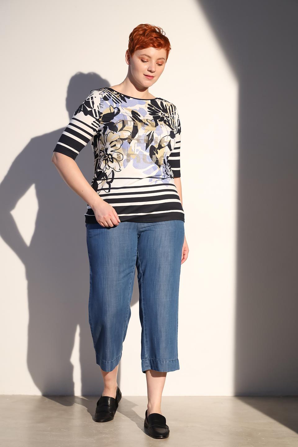 Брюки кюлоты Toni collection деним