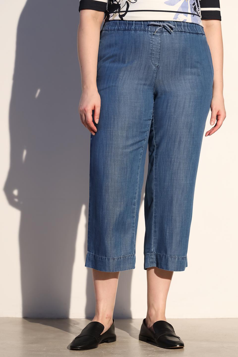 Брюки кюлоты Toni collection деним