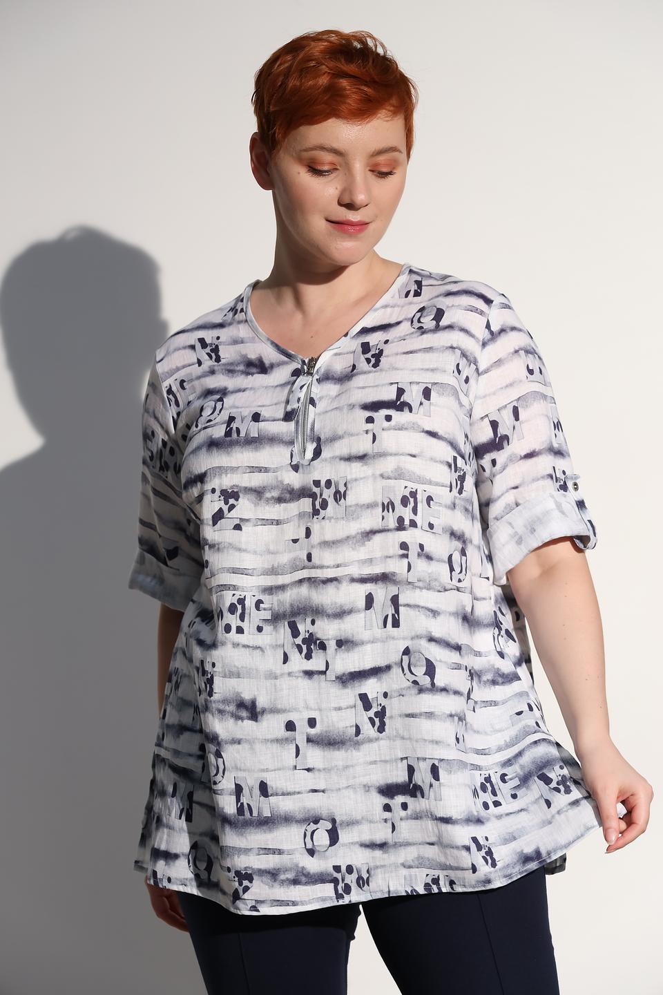Блуза Doris Streich с принтом