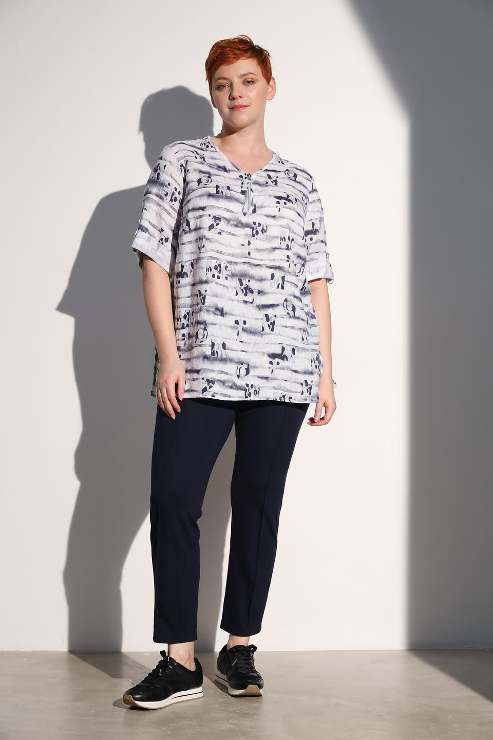 Блуза Doris Streich с принтом