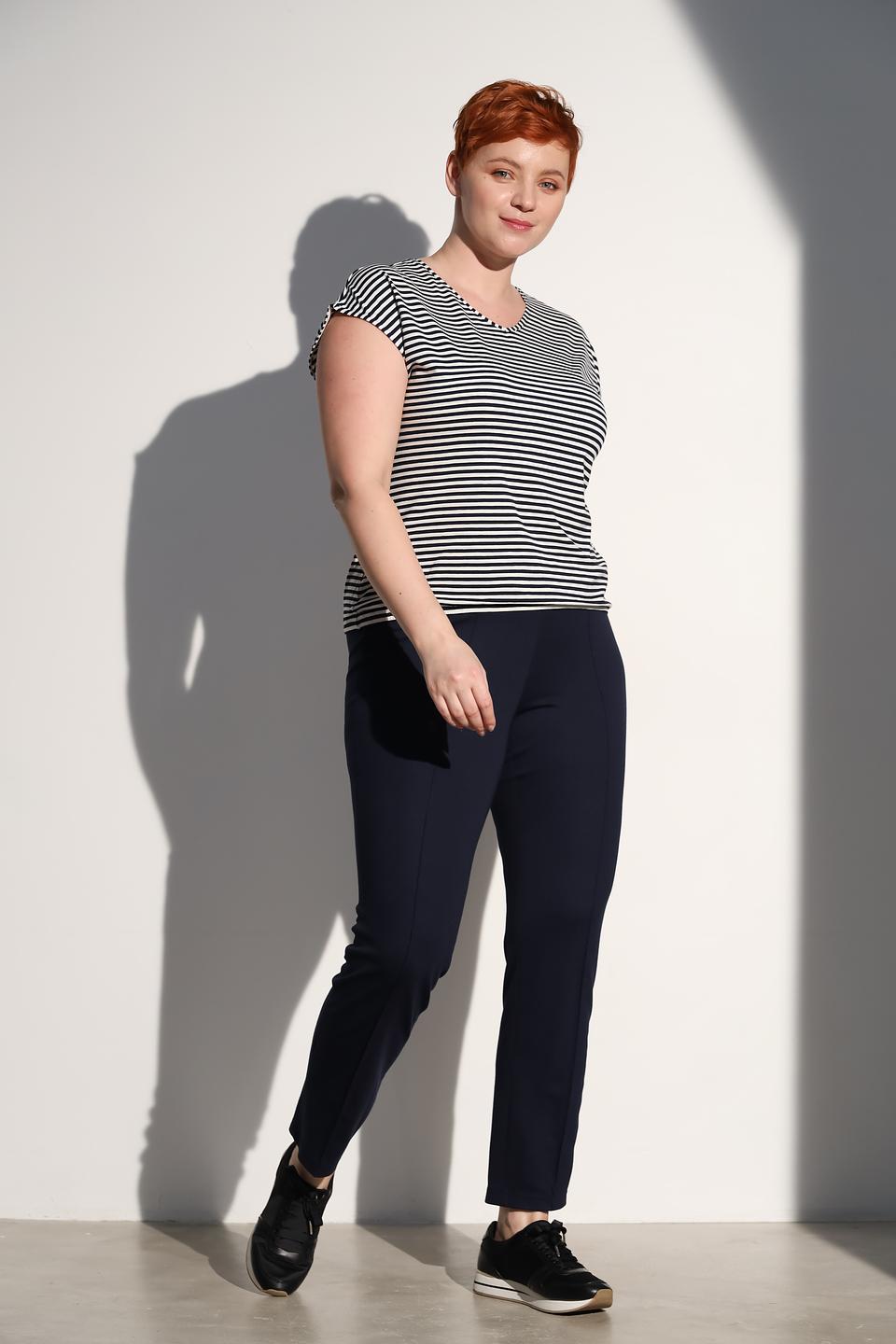 Футболка Lebek в полоску