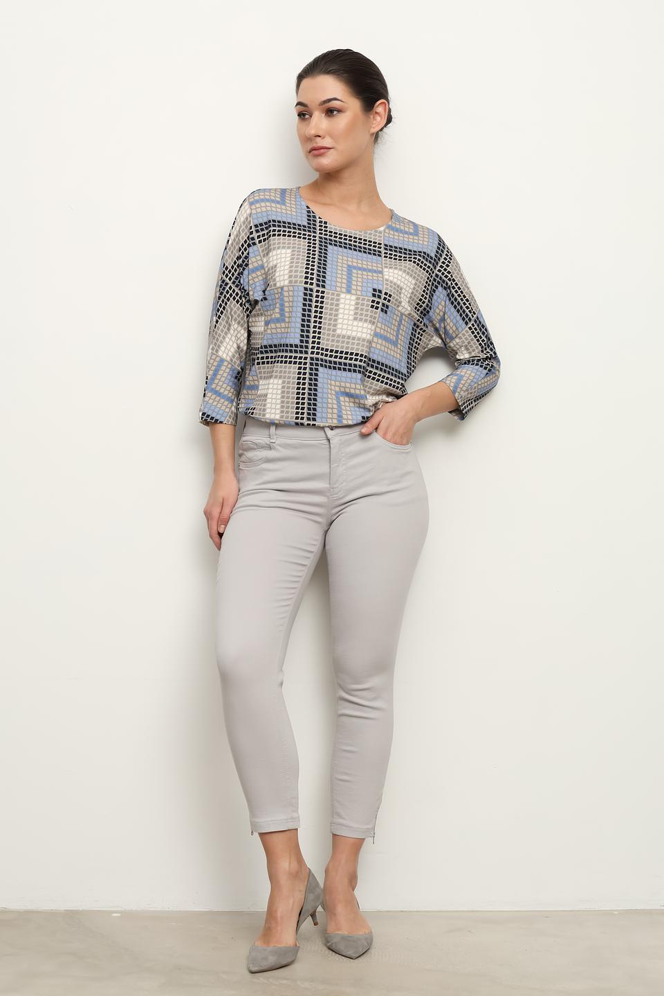 Брюки Gardeur серые с молнией