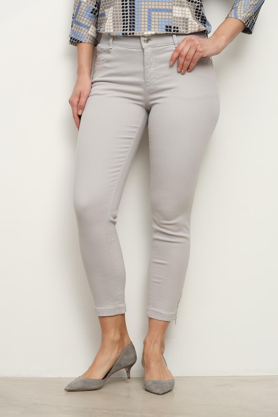 Брюки Gardeur серые с молнией