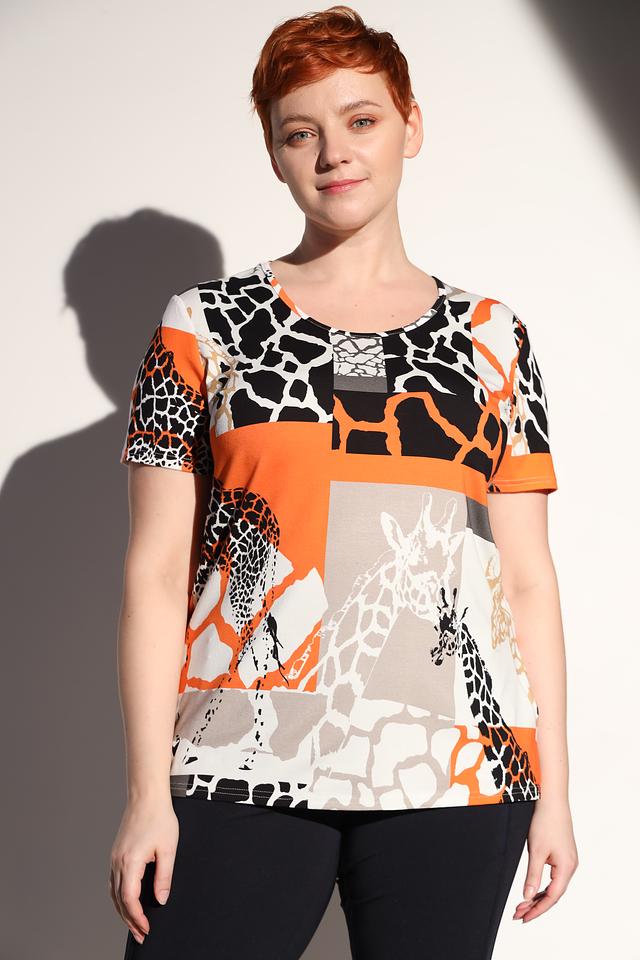 Блуза Doris Streich с принтом жирафов