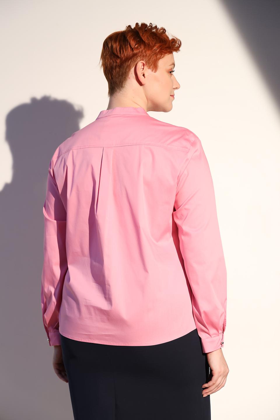 Блуза Thomas Rabe розовая с карманом