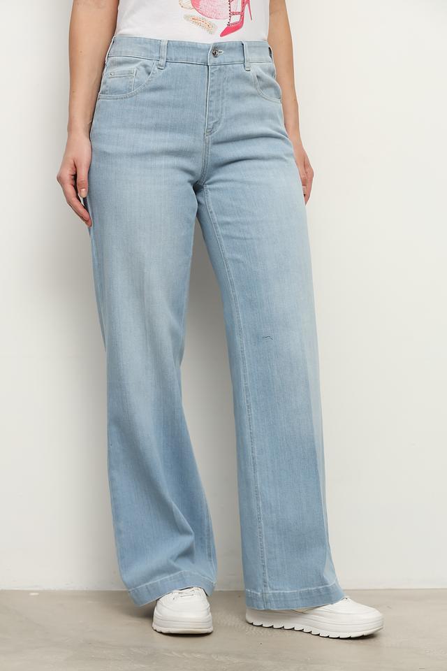 Джинсы Gardeur клеш голубой