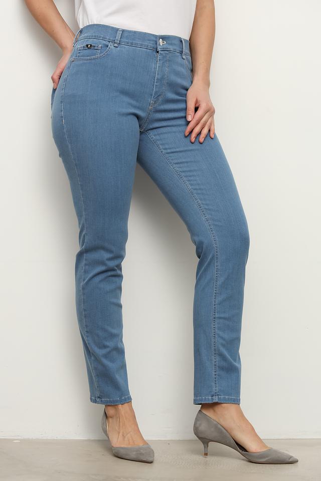 Джинсы Gardeur голубые прямые