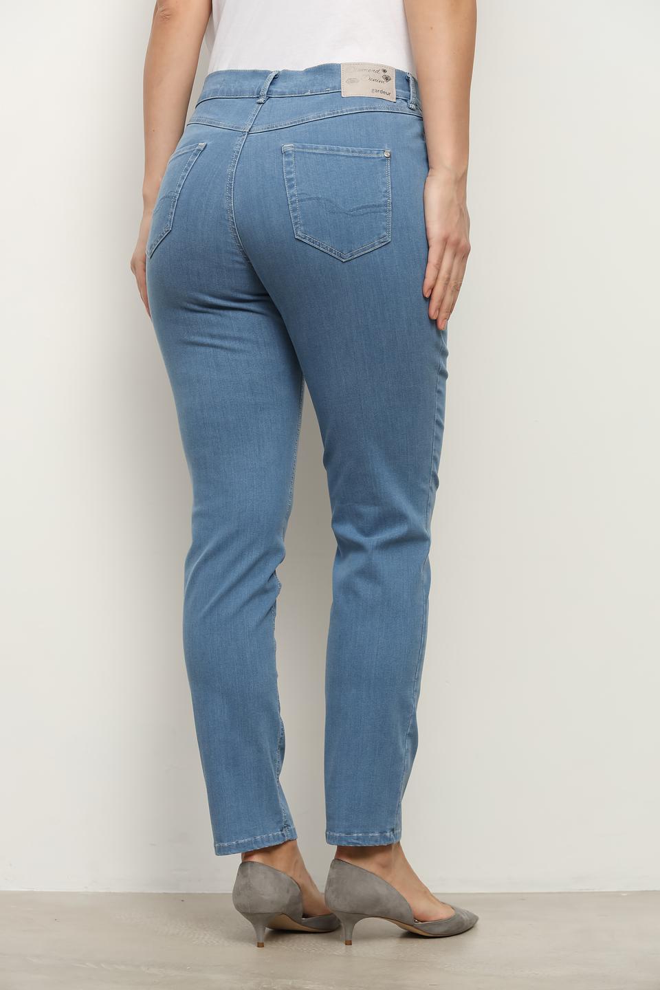 Джинсы Gardeur голубые прямые