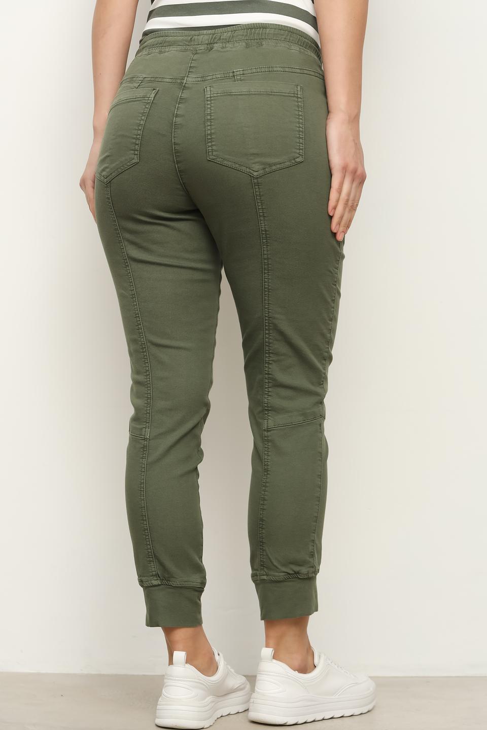 Брюки Via Appia хаки с карманами