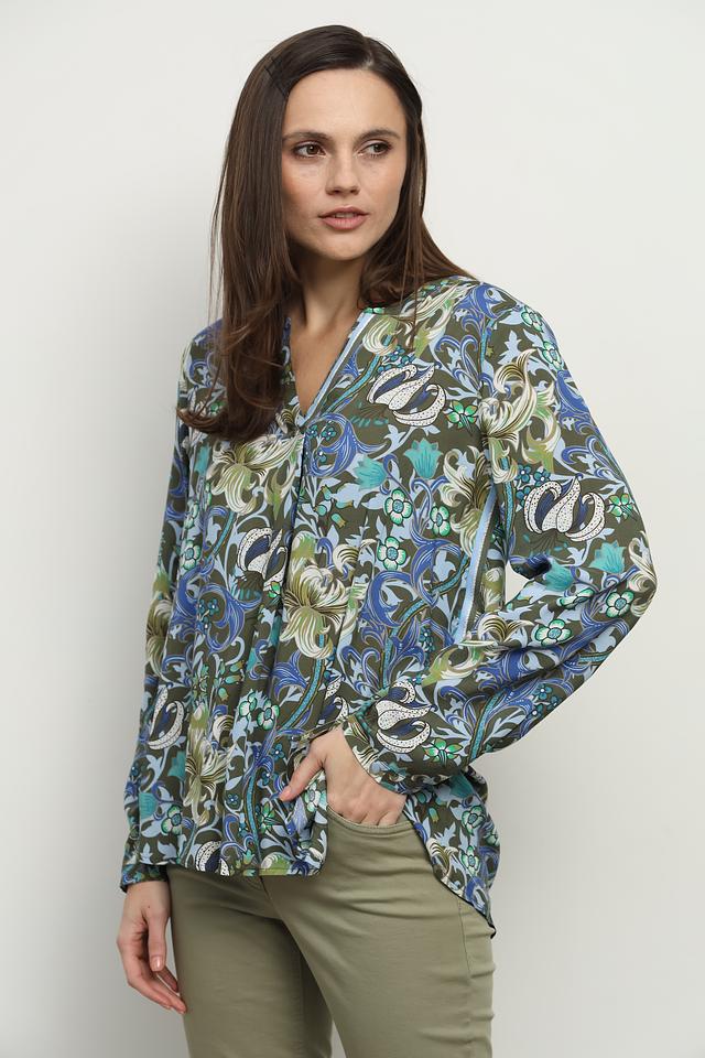 Блуза Via Appia с цветочным принтом