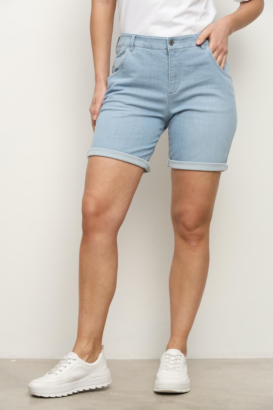 Шорты Gardeur деним светло-голубые
