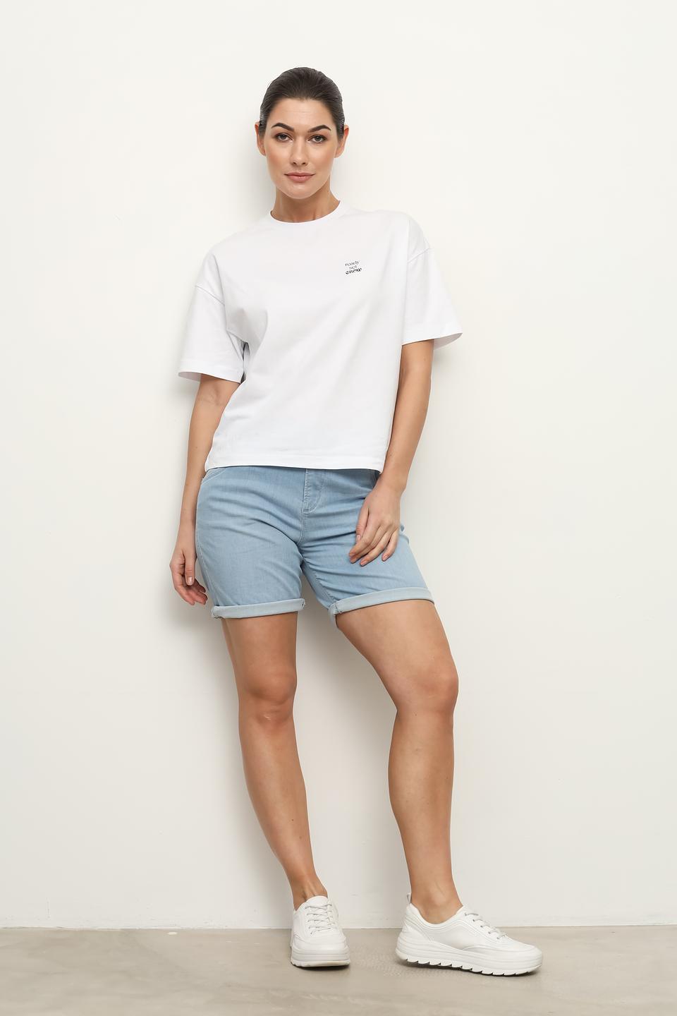 Шорты Gardeur деним светло-голубые