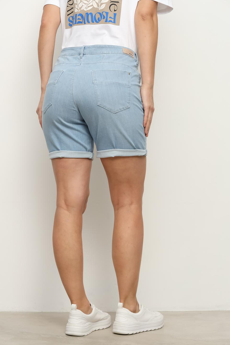 Шорты Gardeur деним светло-голубые