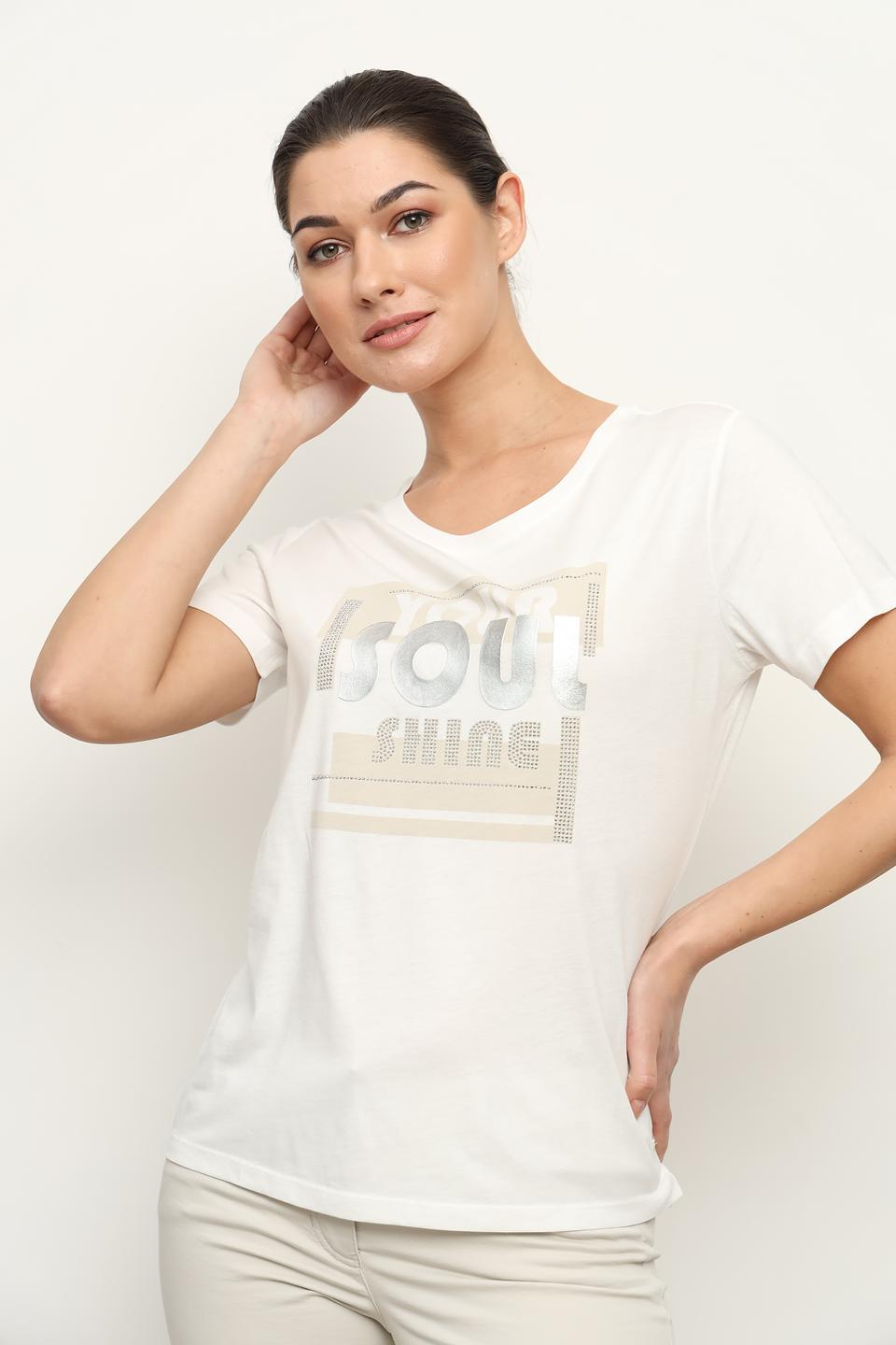 Футболка Monari с принтом