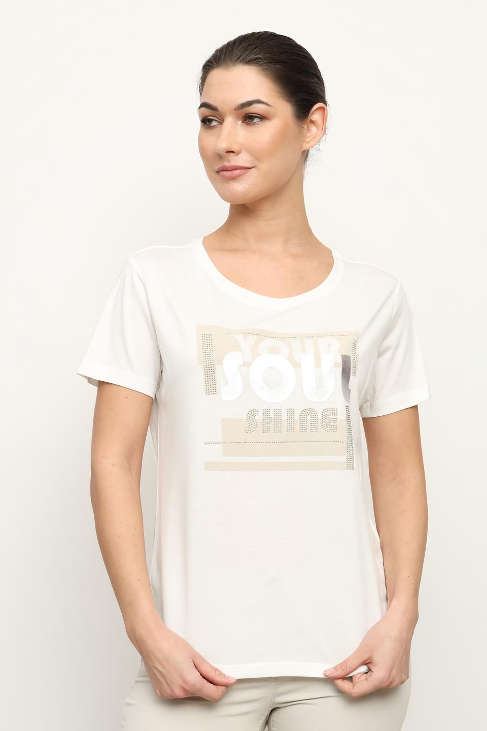 Футболка Monari с принтом