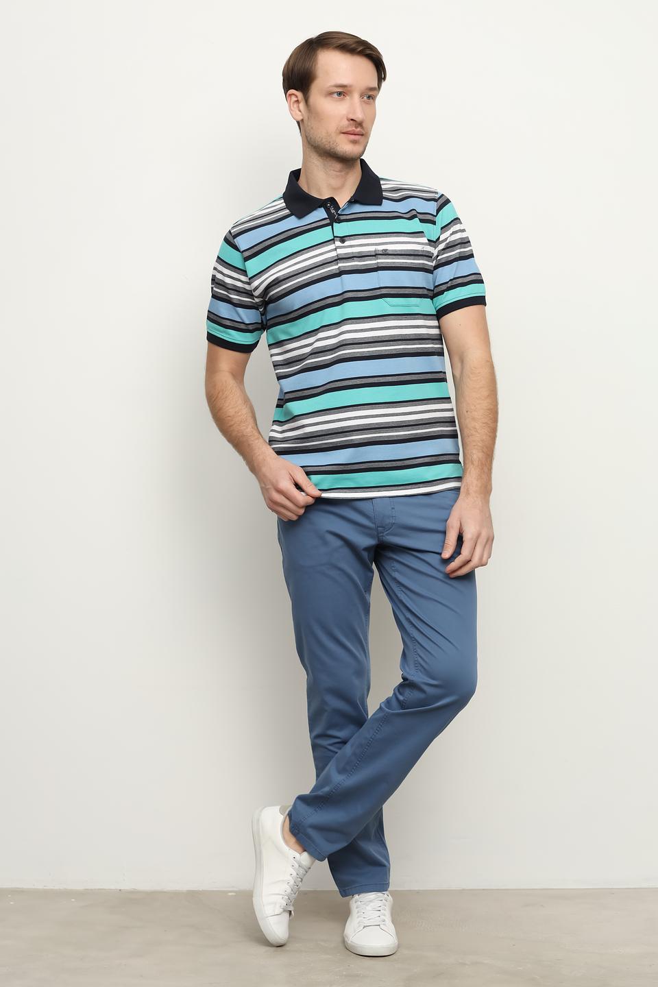 Поло Casa Moda в полоску