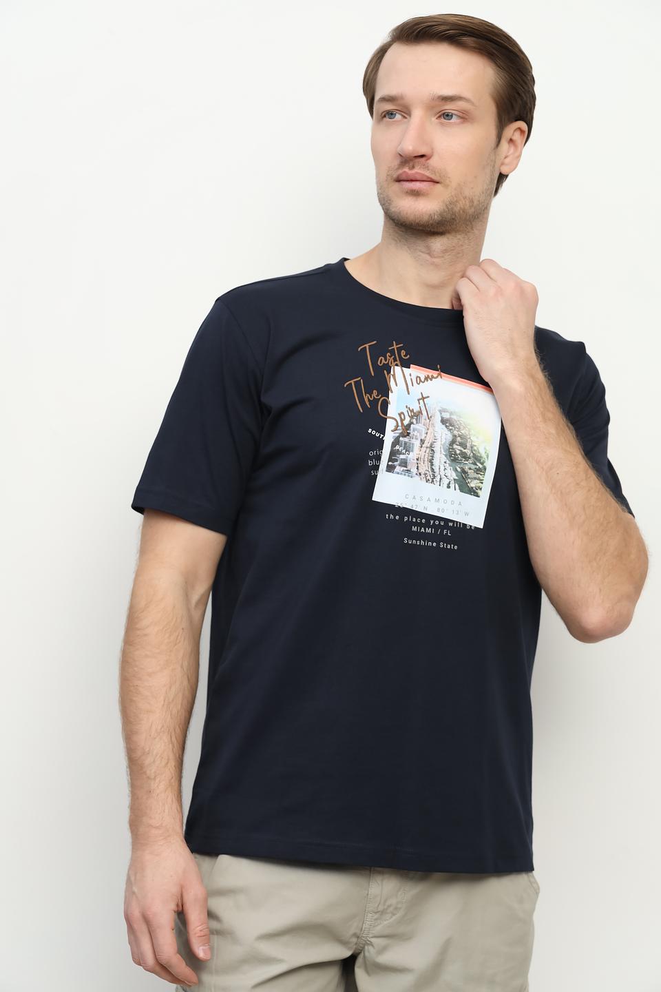 Футболка Casa Moda с принтом Miami
