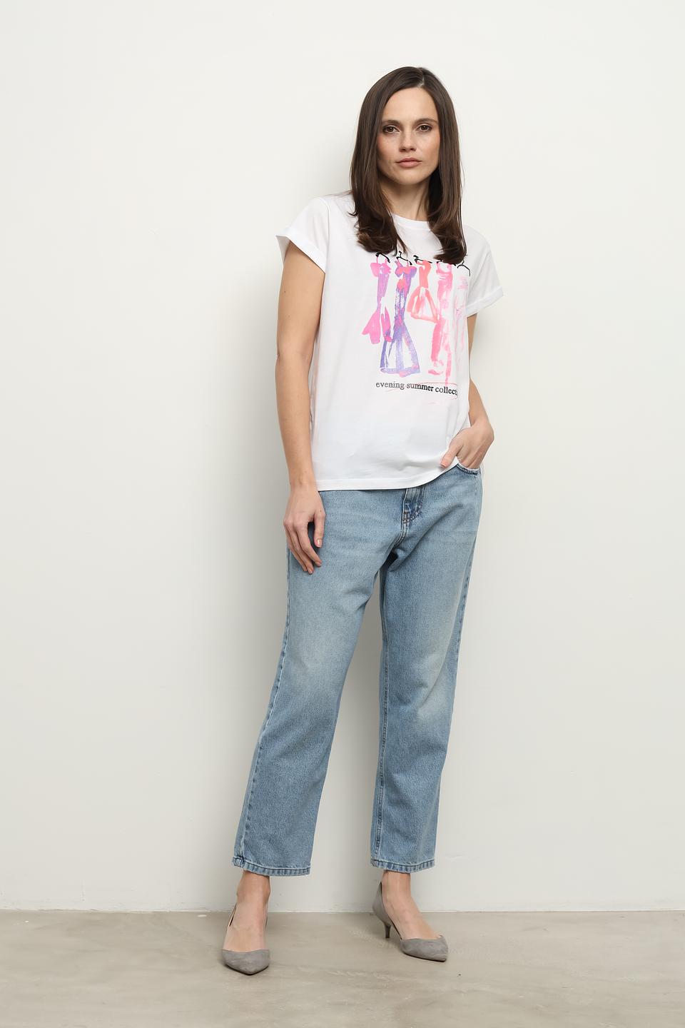 Футболка Icona женская с принтом