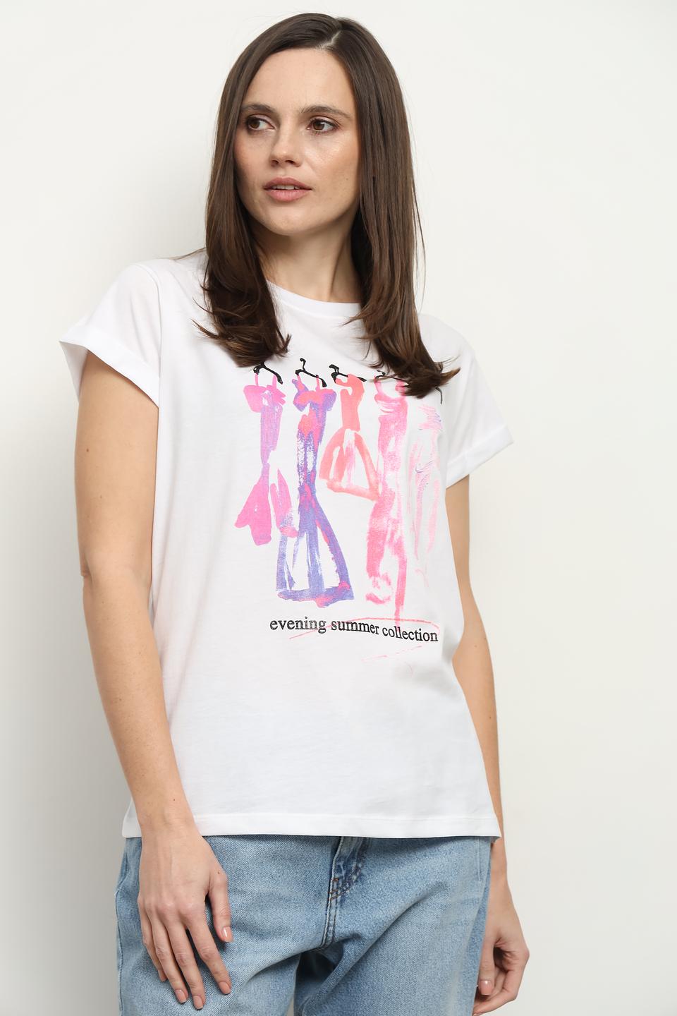 Футболка Icona женская с принтом