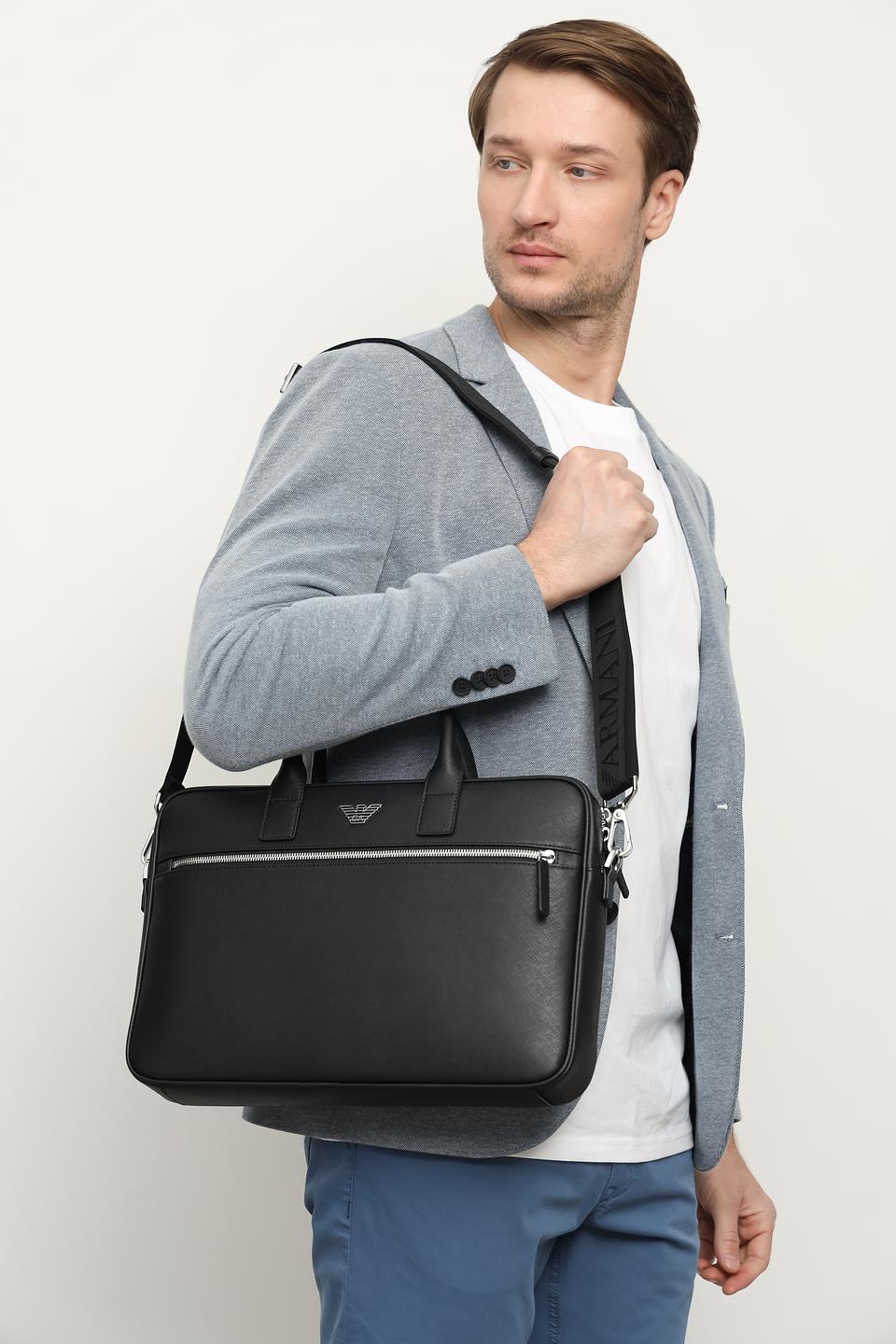 Портфель Emporio Armani чёрный