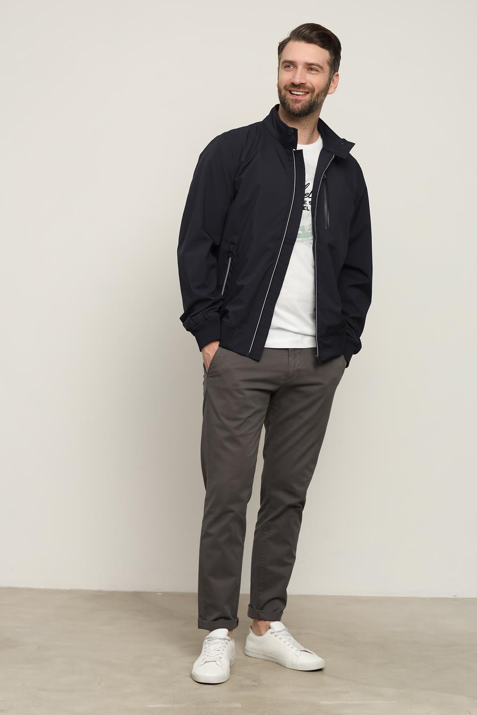 Ветровка Basefield мужская тёмно-синяя