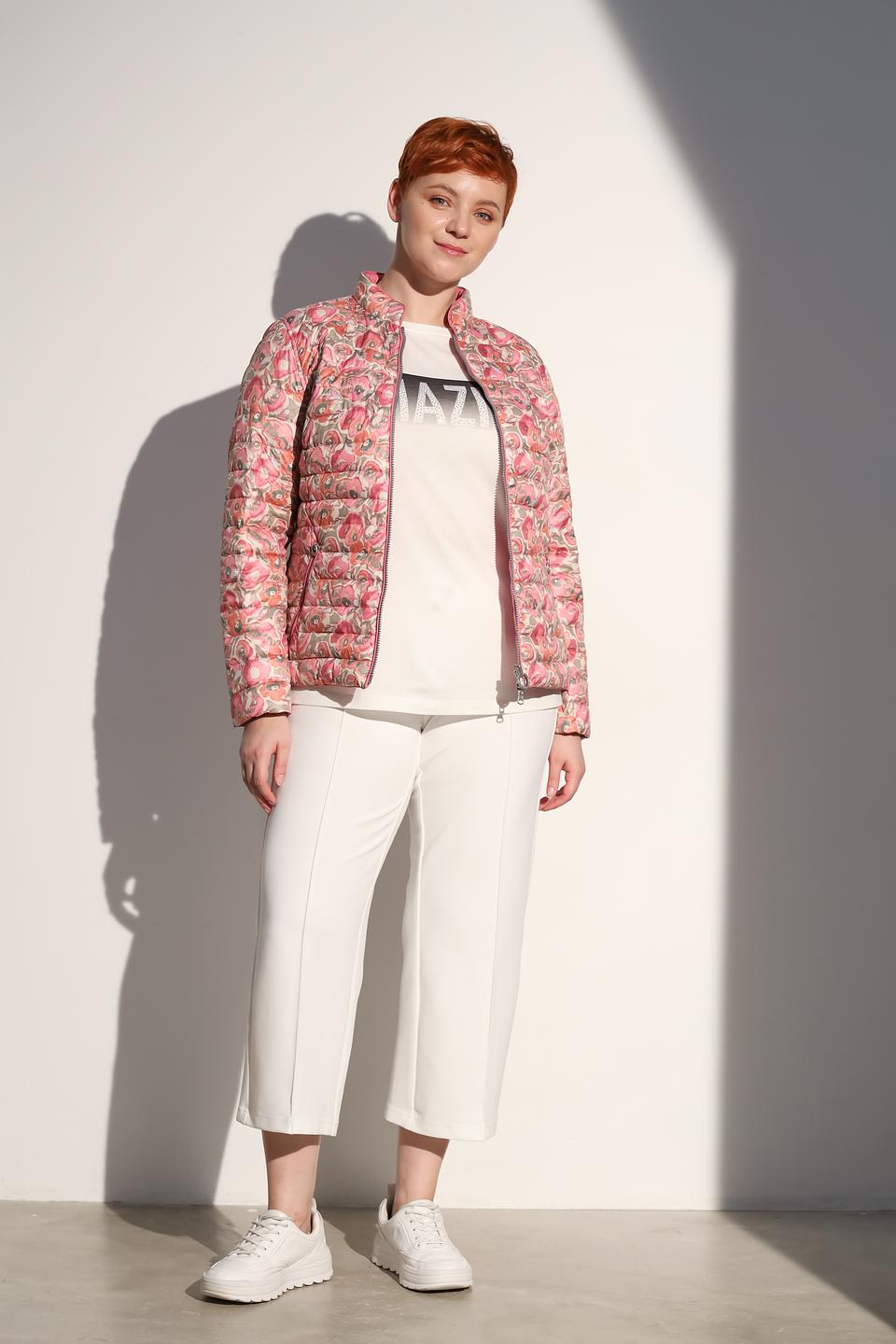 Куртка Lebek с цветочным принтом