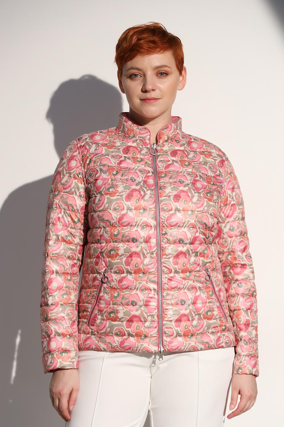 Куртка Lebek с цветочным принтом