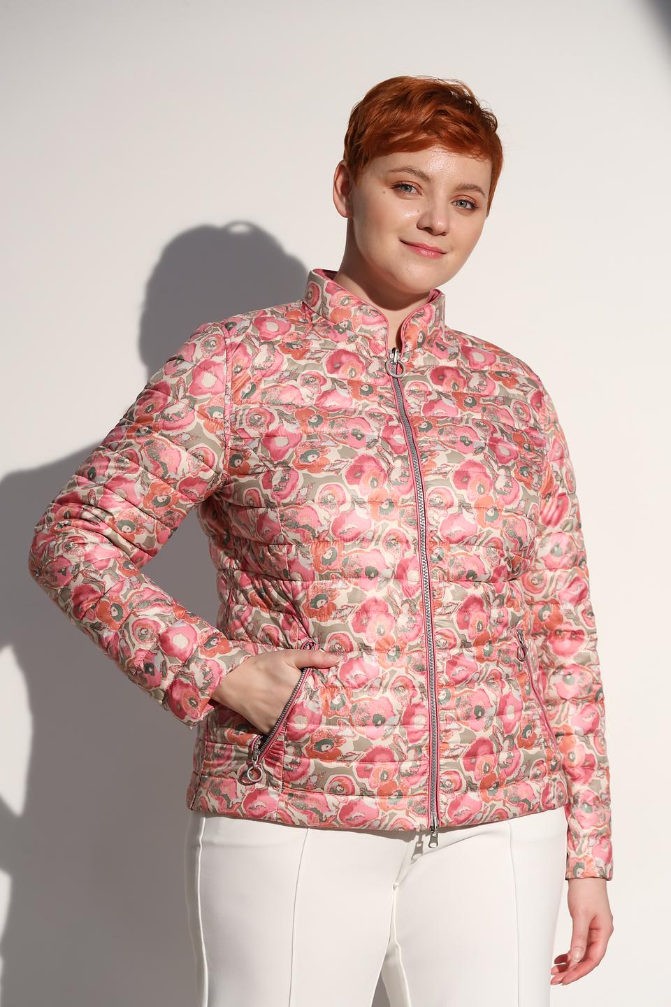 Куртка Lebek с цветочным принтом