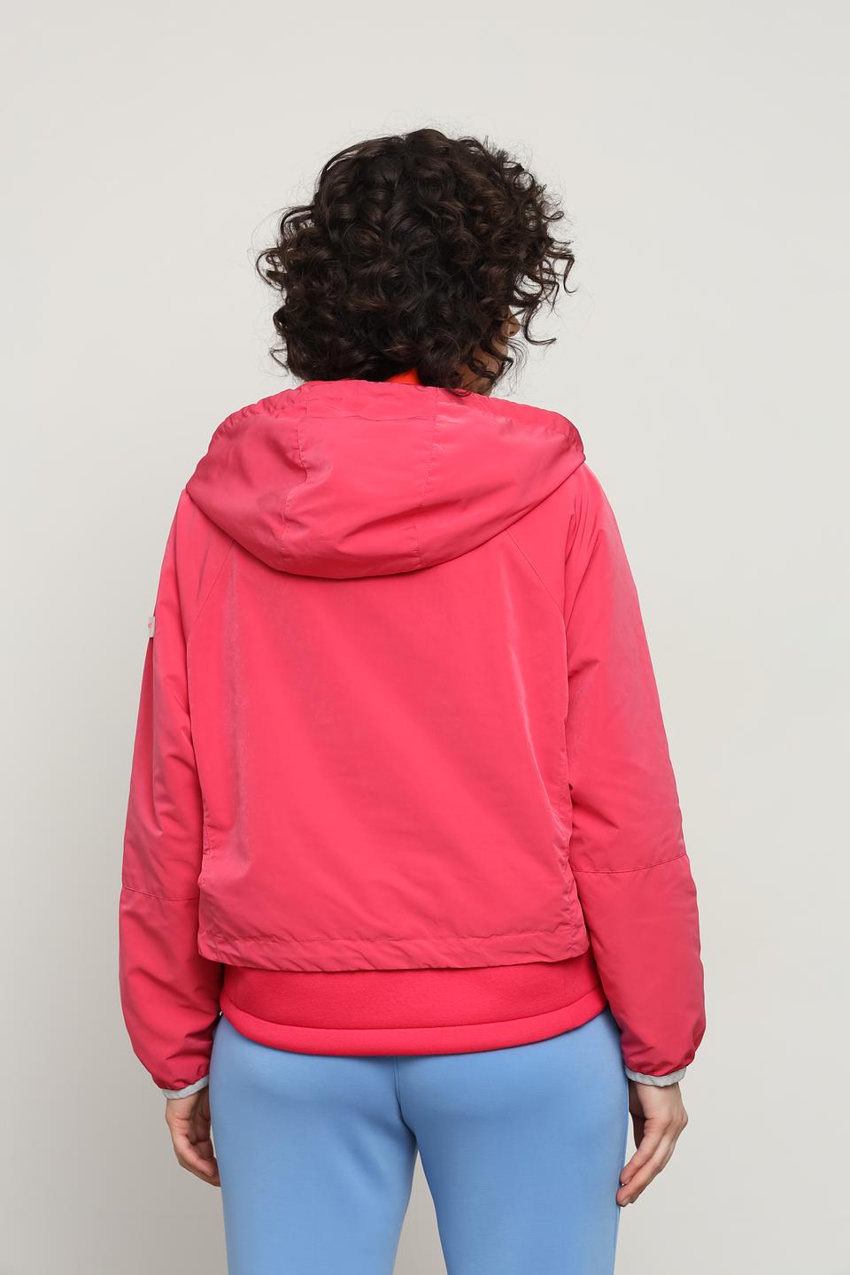 Куртка Frieda and Freddies малиновая с капюшоном