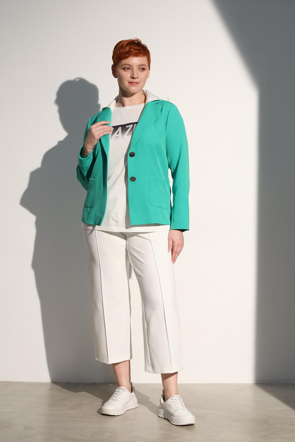 Жакет Tuzzi с капюшоном лайм