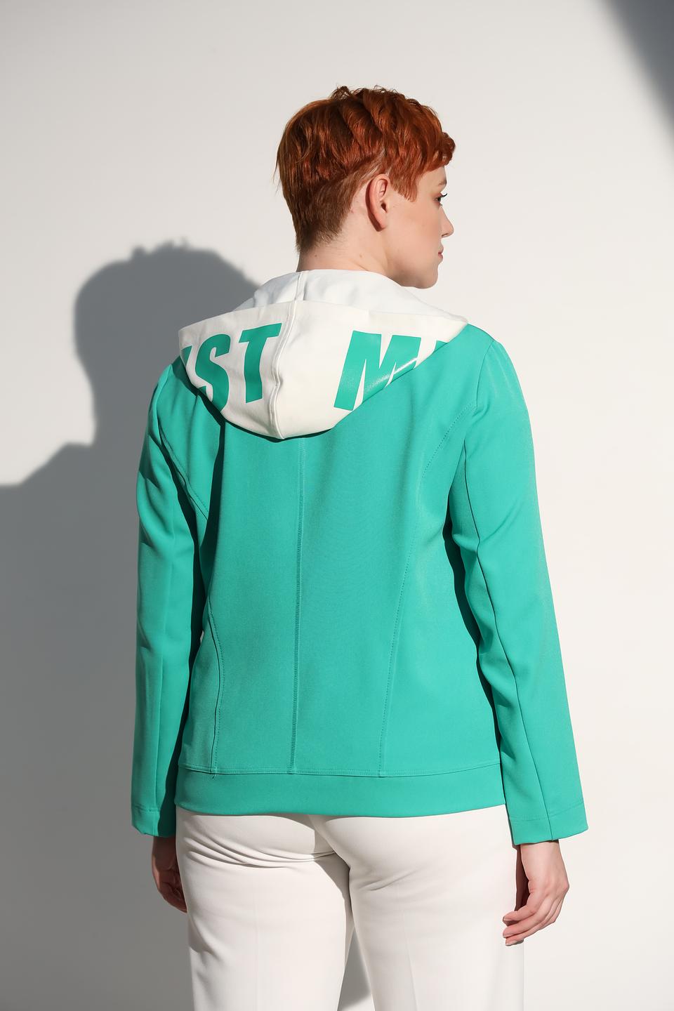 Жакет Tuzzi с капюшоном лайм