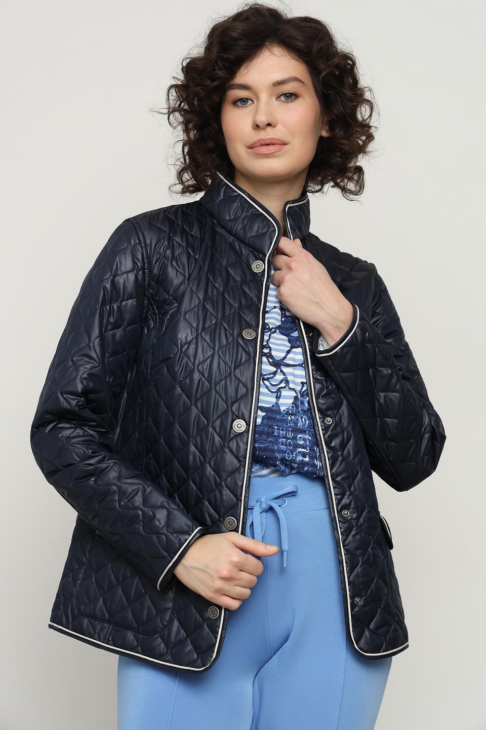 Куртка Lebek стеганая синяя