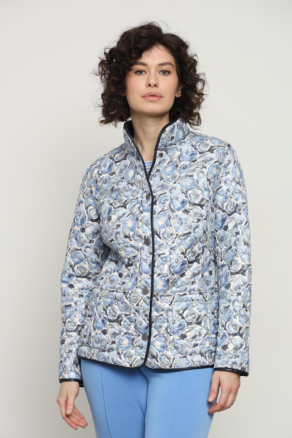 Куртка Lebek стеганая синяя