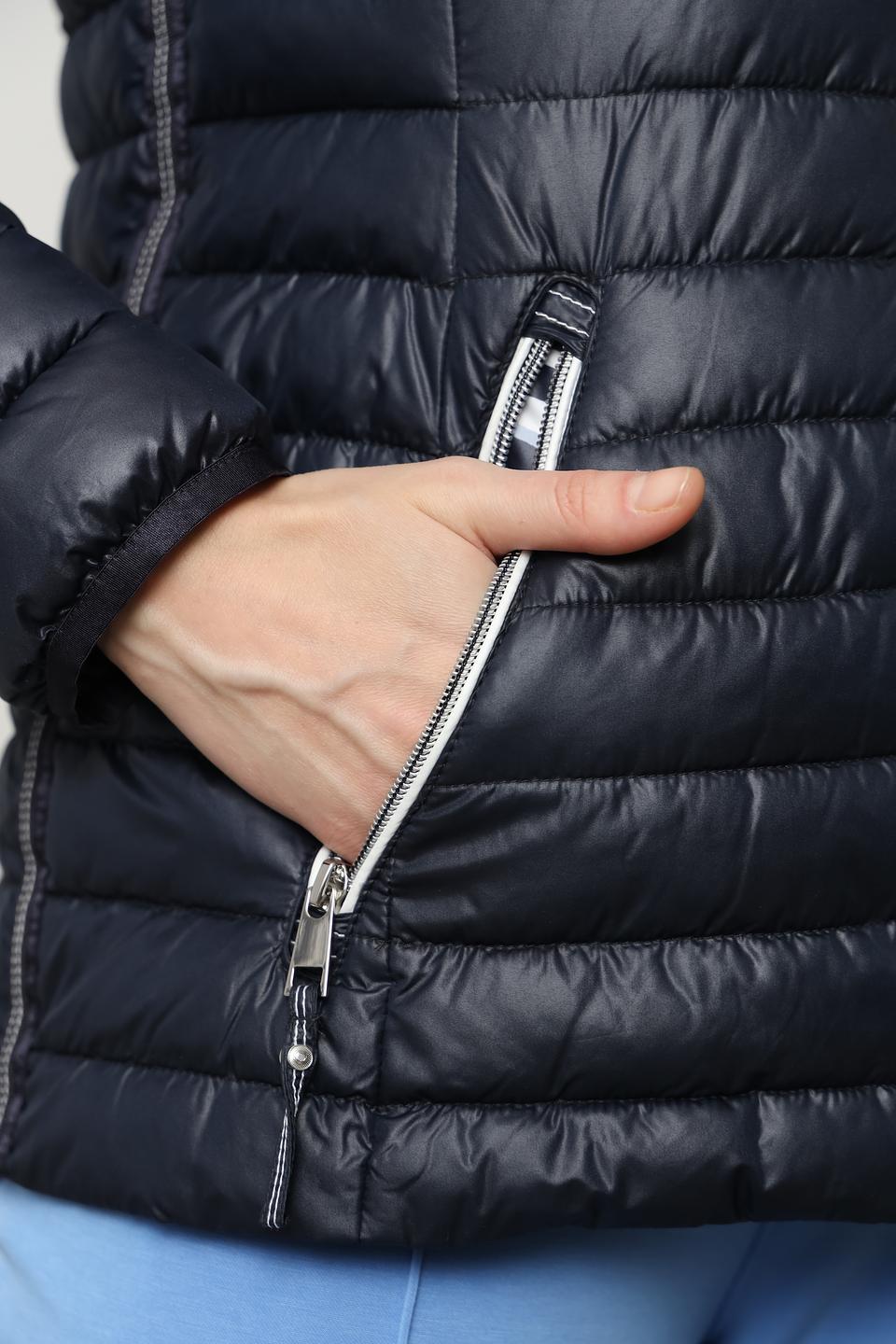 Куртка Lebek стеганая синяя