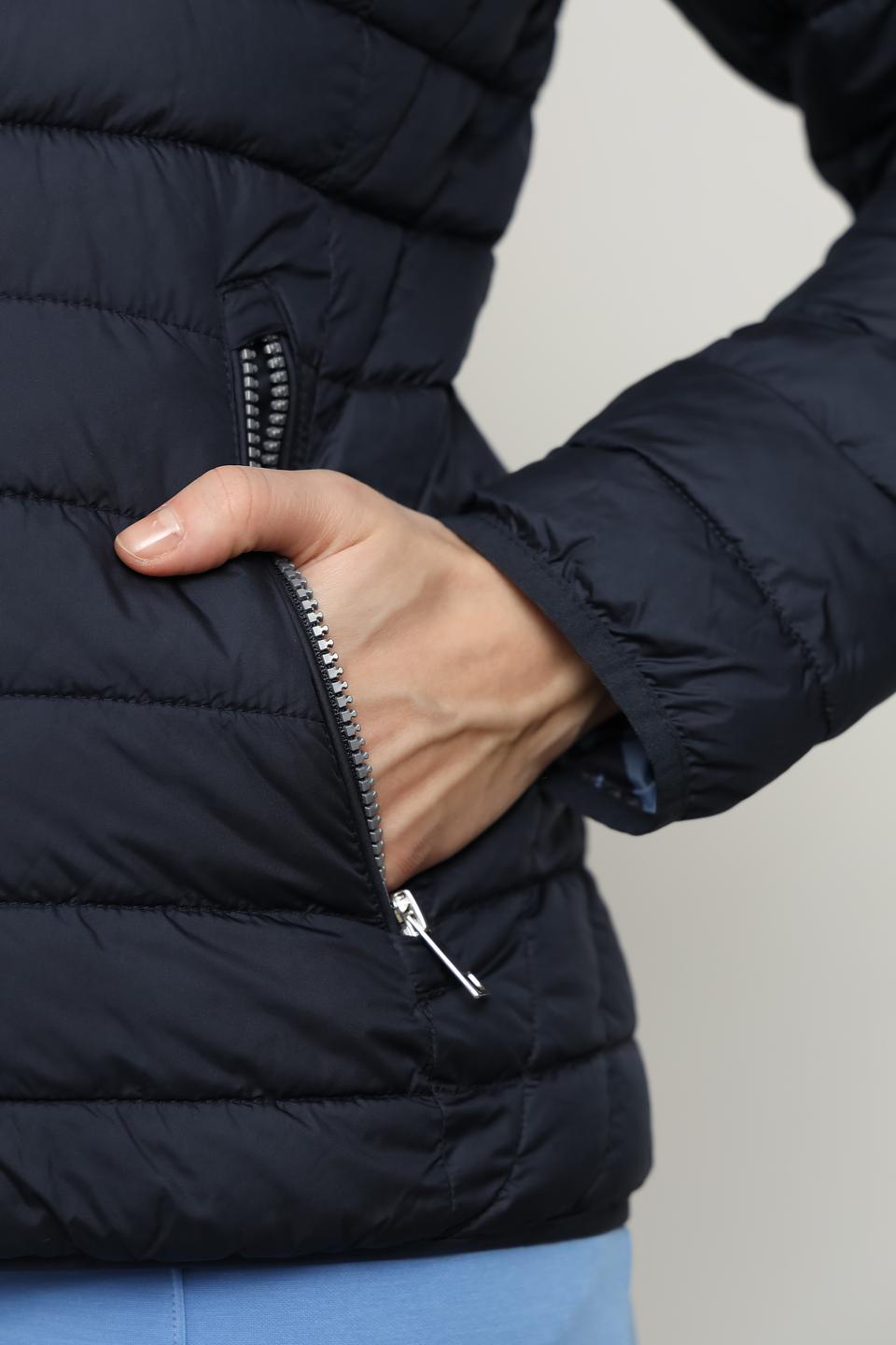 Куртка Lebek стеганая синяя