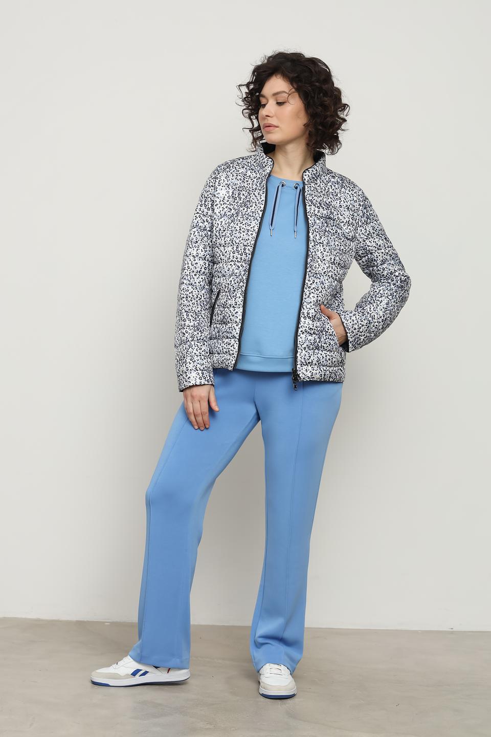 Куртка Lebek с леопардовым принтом