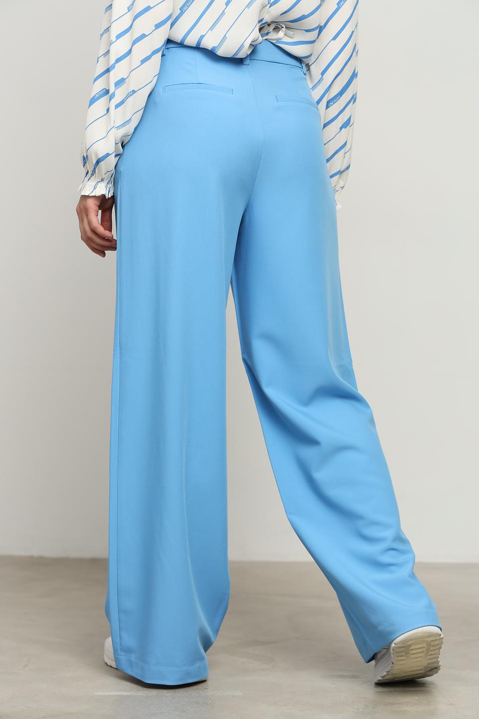 Брюки палаццо Tom Tailor голубые