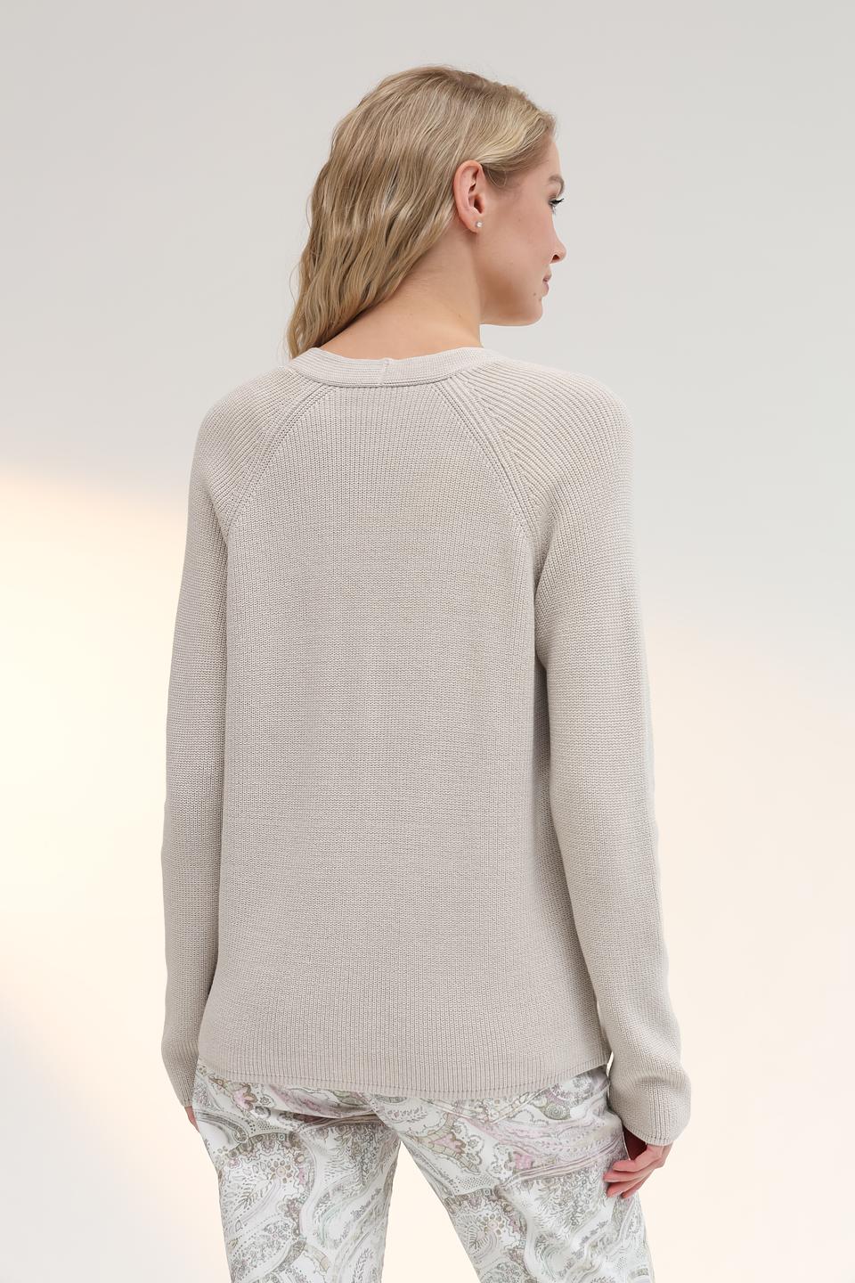 Кардиган Olsen вязаный бежевый