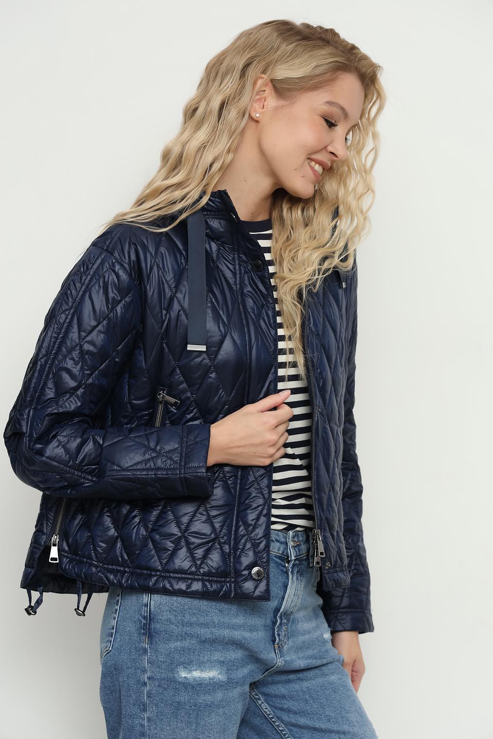 Куртка White Label стеганая синяя