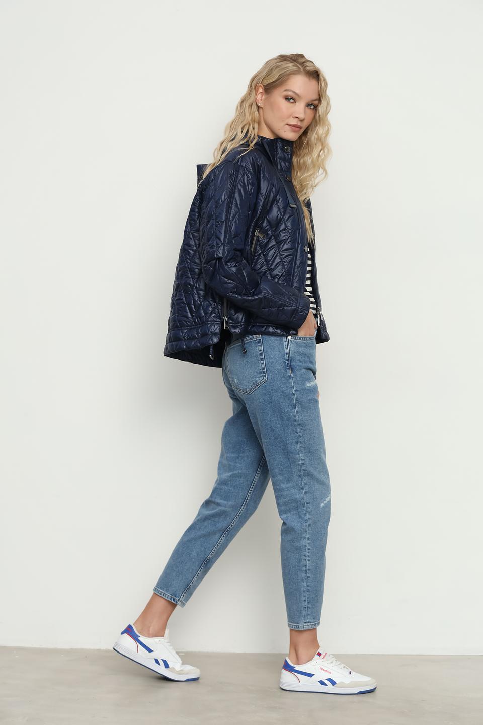 Куртка White Label стеганая синяя