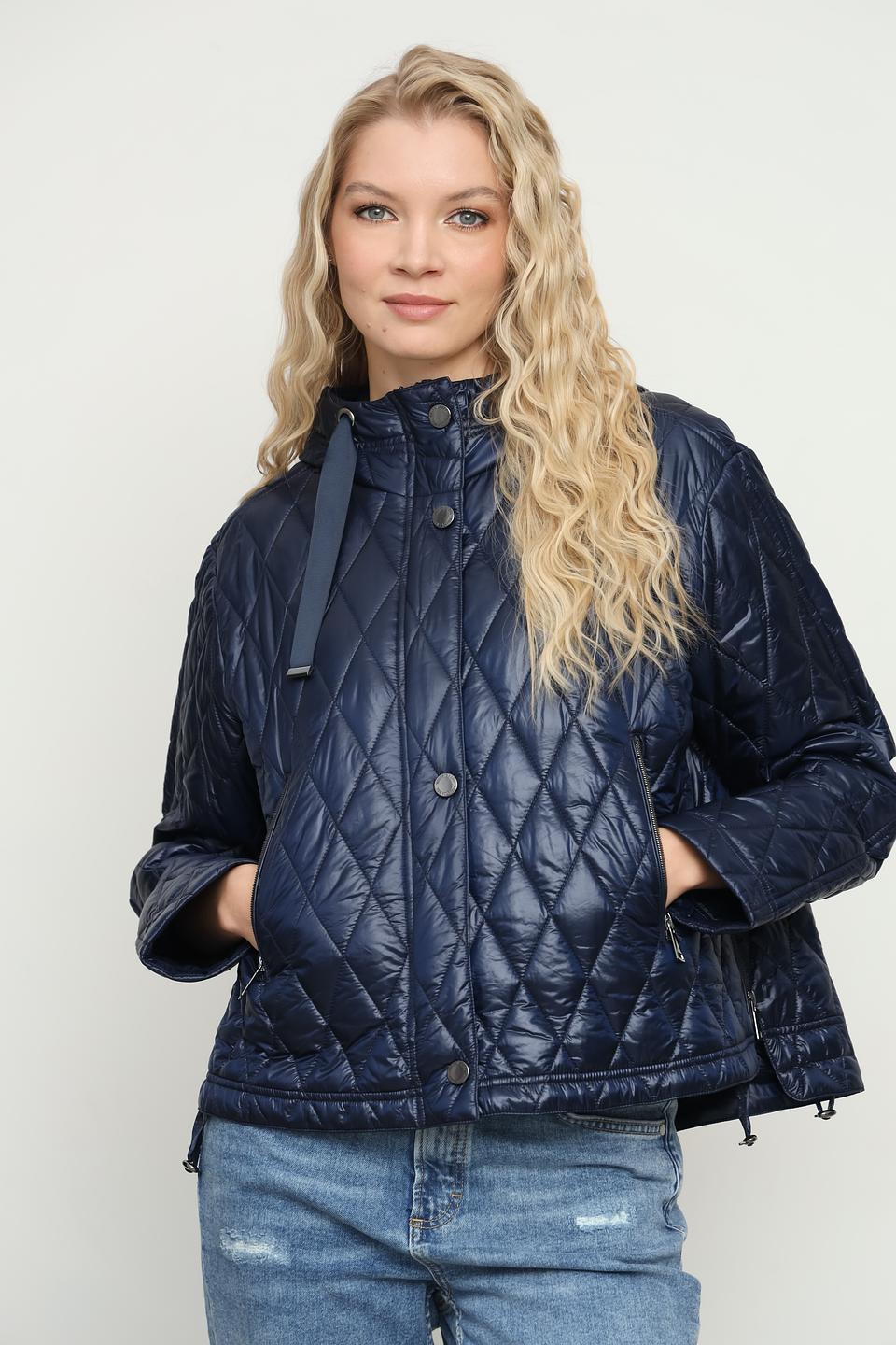 Куртка White Label стеганая синяя