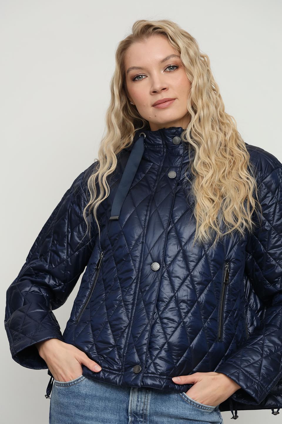 Куртка White Label стеганая синяя